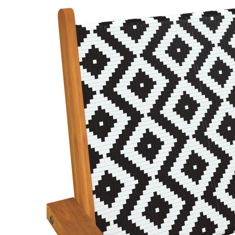 vidaXL Garden Chairs 2 pcs Solid Acacia Wood
