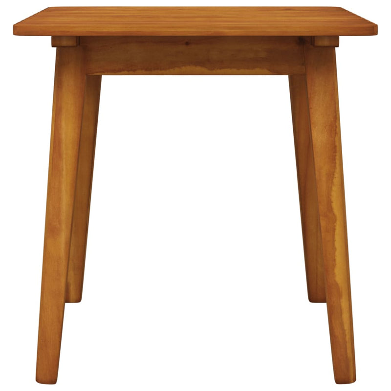 vidaXL 3 Piece Bistro Set Solid Acacia Wood