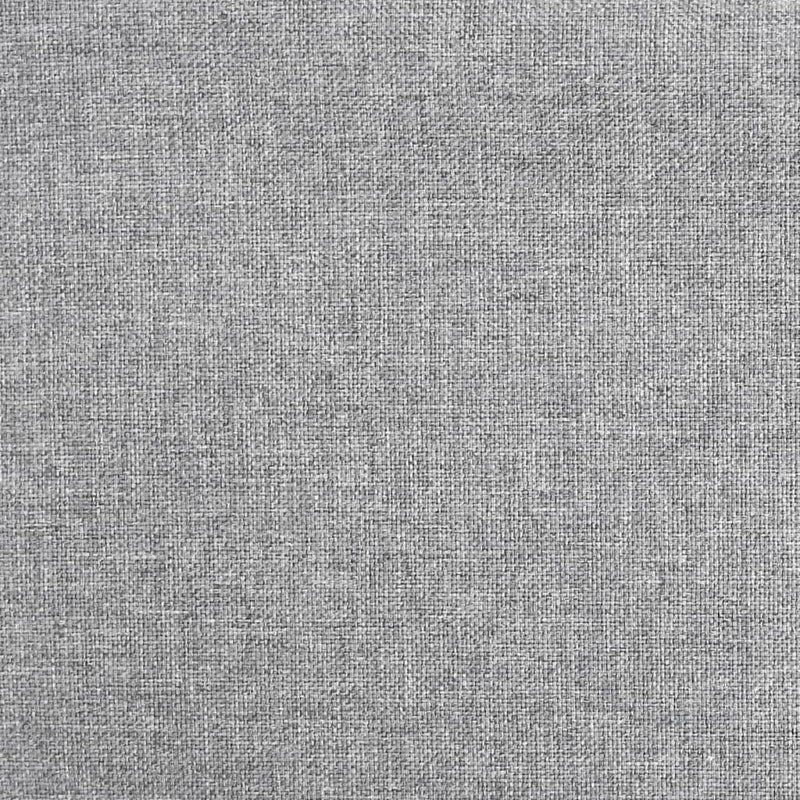 vidaXL Rocking Chair Light Grey Fabric