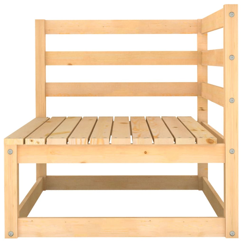 vidaXL 4 Piece Garden Lounge Set Solid Pinewood
