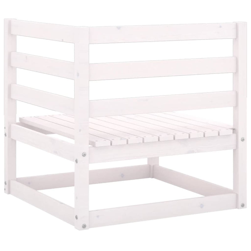 vidaXL 3 Piece Garden Lounge Set with Cushions Solid Pinewood