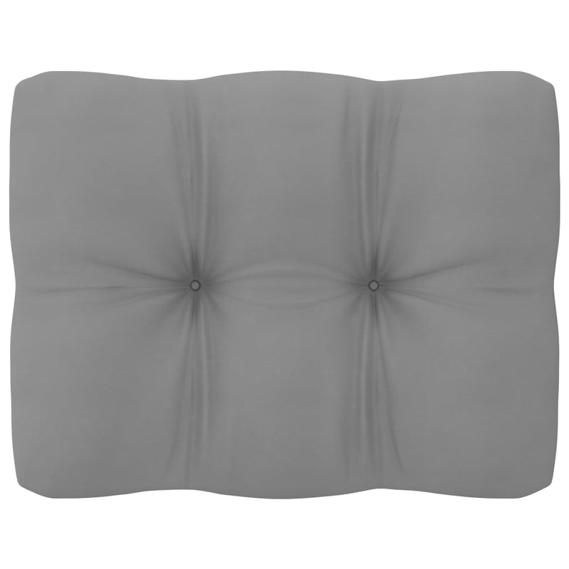 vidaXL 4-Seater Garden Sofa with Cushions Solid Pinewood