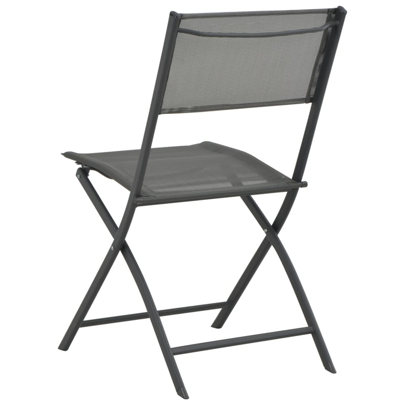 vidaXL 7 Piece Outdoor Dining Set Steel