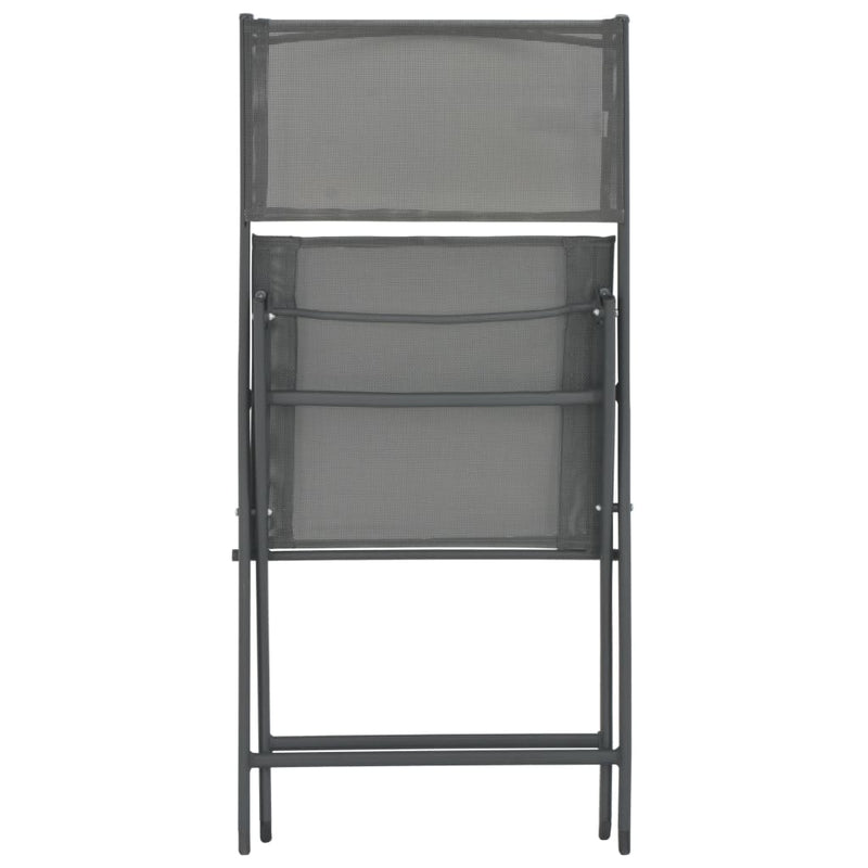 vidaXL 7 Piece Outdoor Dining Set Steel