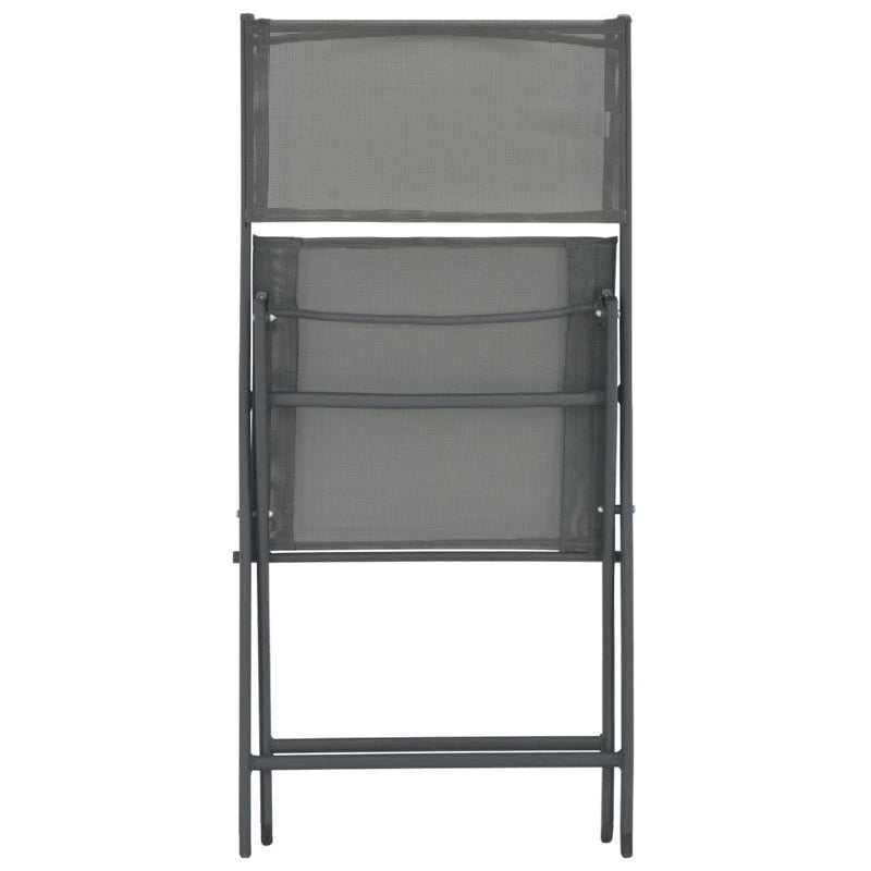 vidaXL 9 Piece Outdoor Dining Set Steel