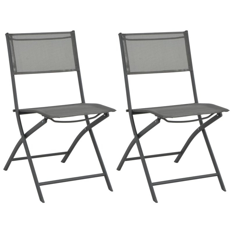 vidaXL 3 Piece Outdoor Dining Set Steel