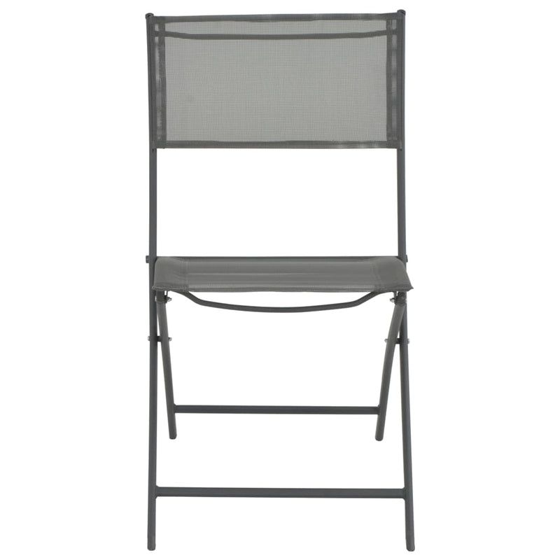 vidaXL 3 Piece Outdoor Dining Set Steel