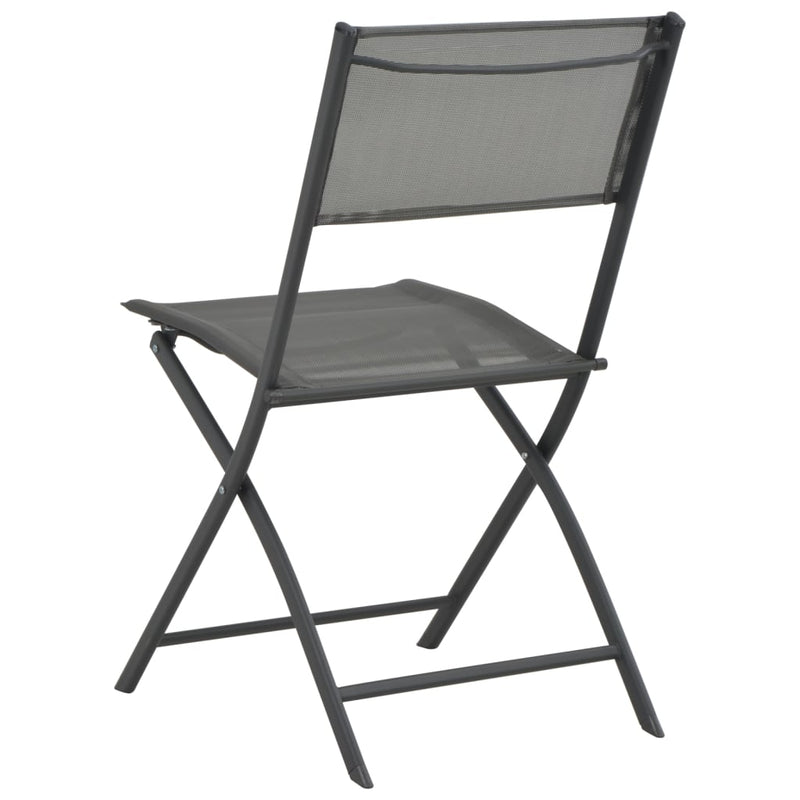 vidaXL 3 Piece Outdoor Dining Set Steel