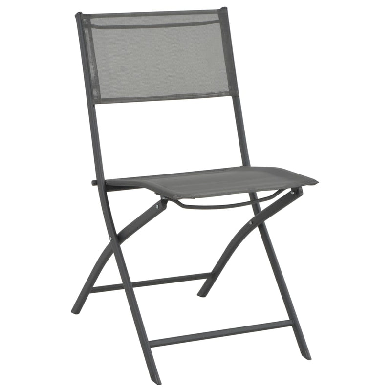 vidaXL 5 Piece Outdoor Dining Set Steel
