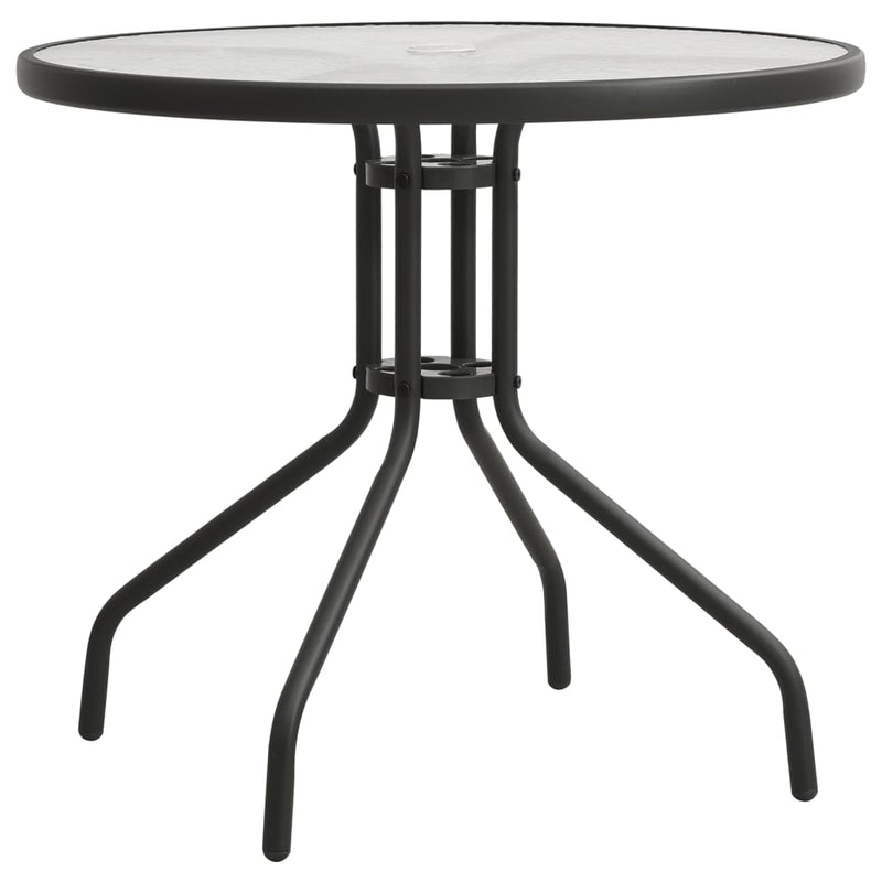 vidaXL 5 Piece Outdoor Dining Set Steel