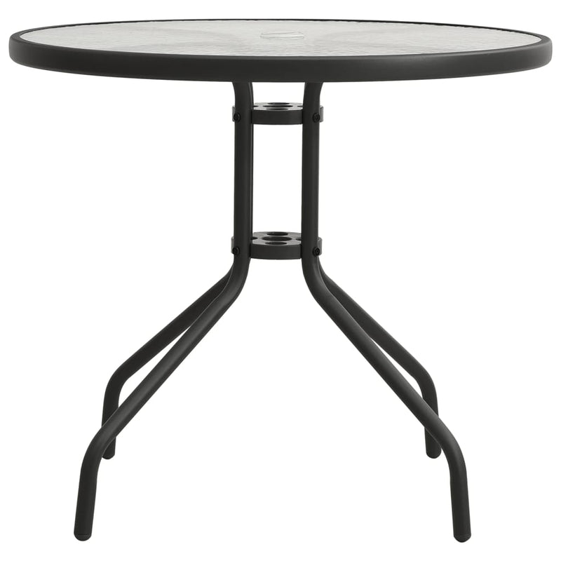 vidaXL 5 Piece Outdoor Dining Set Steel