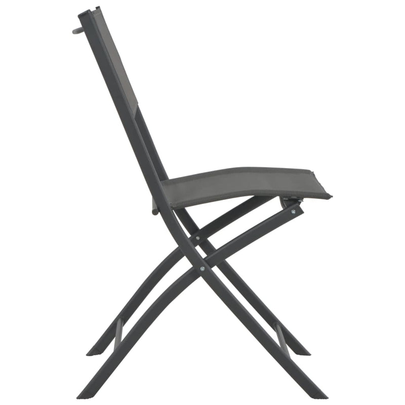 vidaXL 5 Piece Outdoor Dining Set Steel