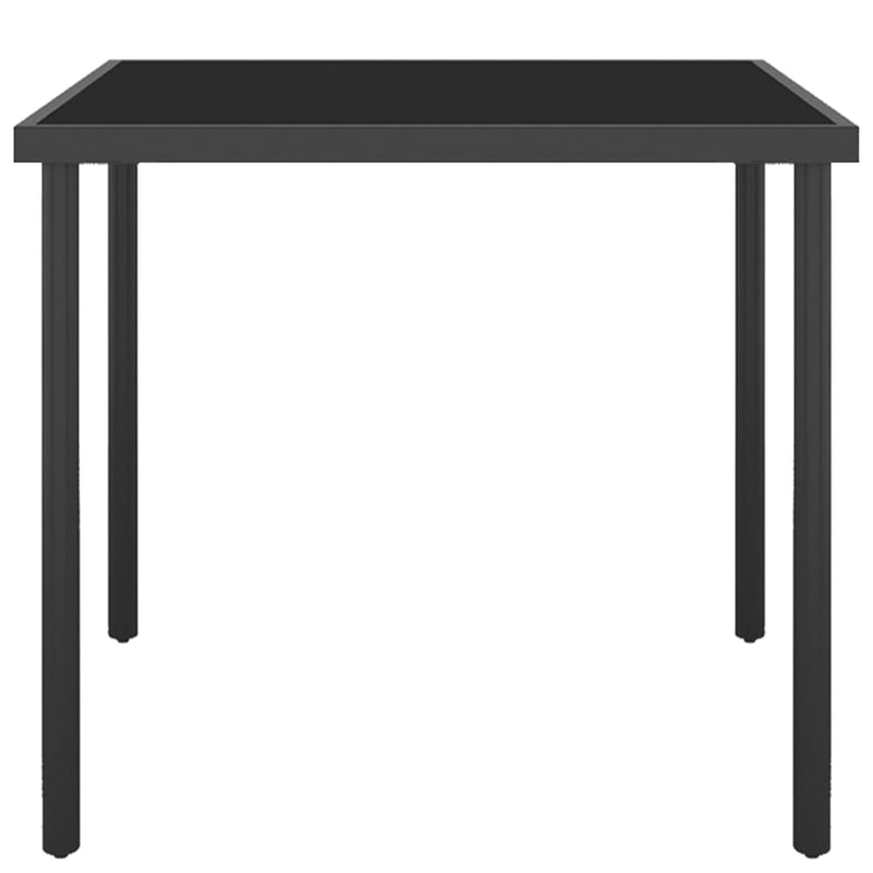 vidaXL 5 Piece Outdoor Dining Set Steel
