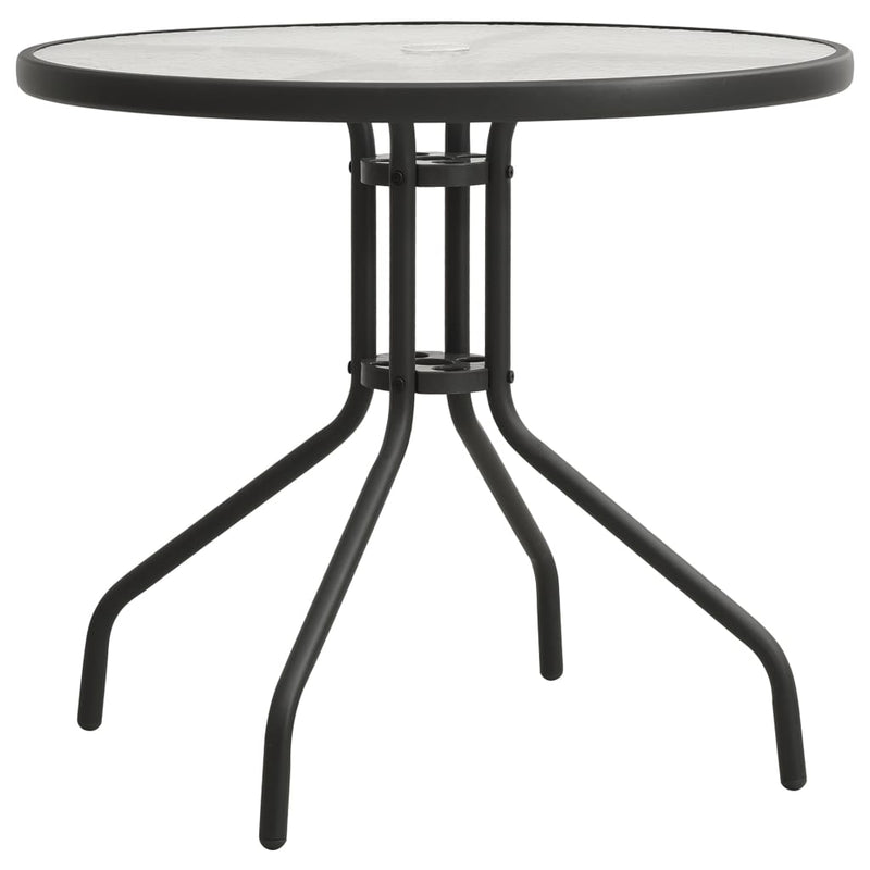 vidaXL 5 Piece Outdoor Dining Set Steel