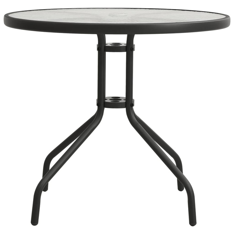 vidaXL 5 Piece Outdoor Dining Set Steel