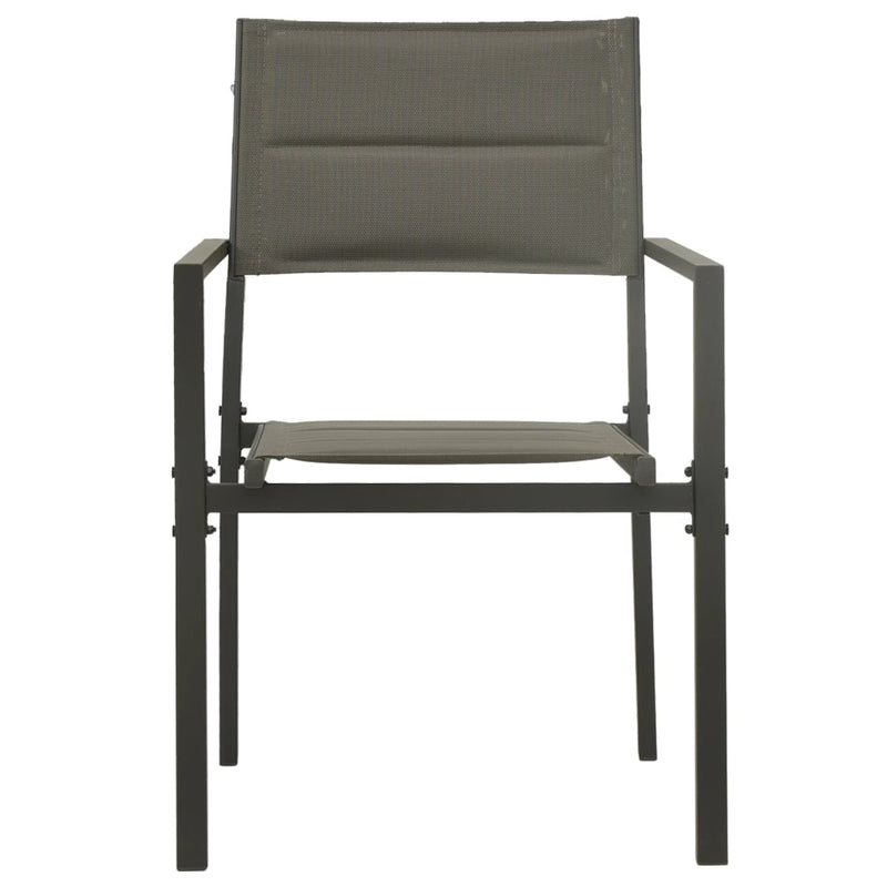 vidaXL 5 Piece Outdoor Dining Set Steel