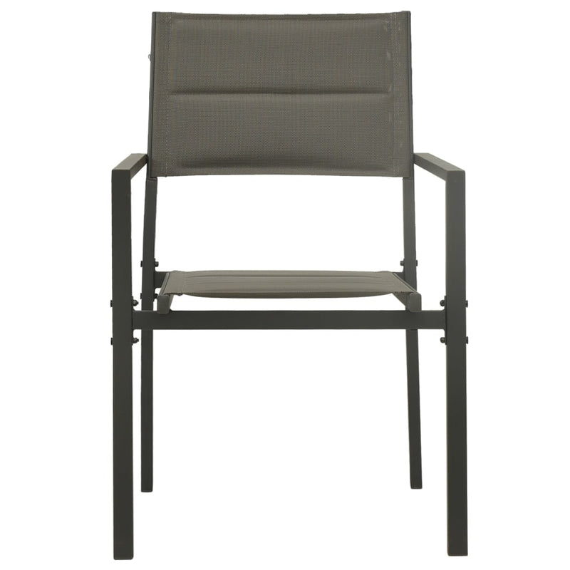 vidaXL 5 Piece Outdoor Dining Set Steel