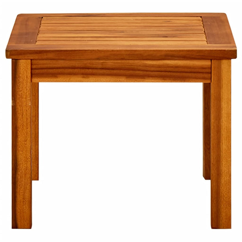 vidaXL Garden Coffee Table 45x45x36 cm Solid Acacia Wood