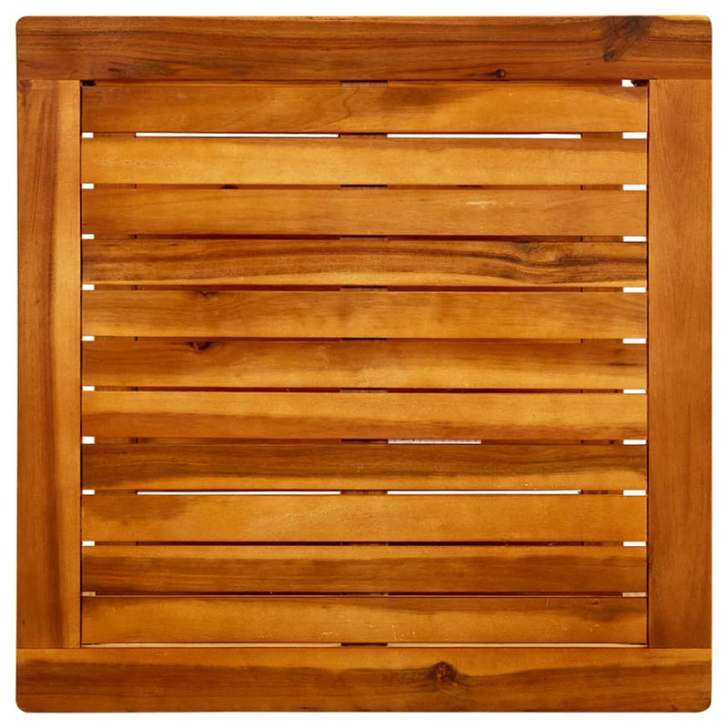 vidaXL Coffee Table 60x60x45 cm Solid Acacia Wood