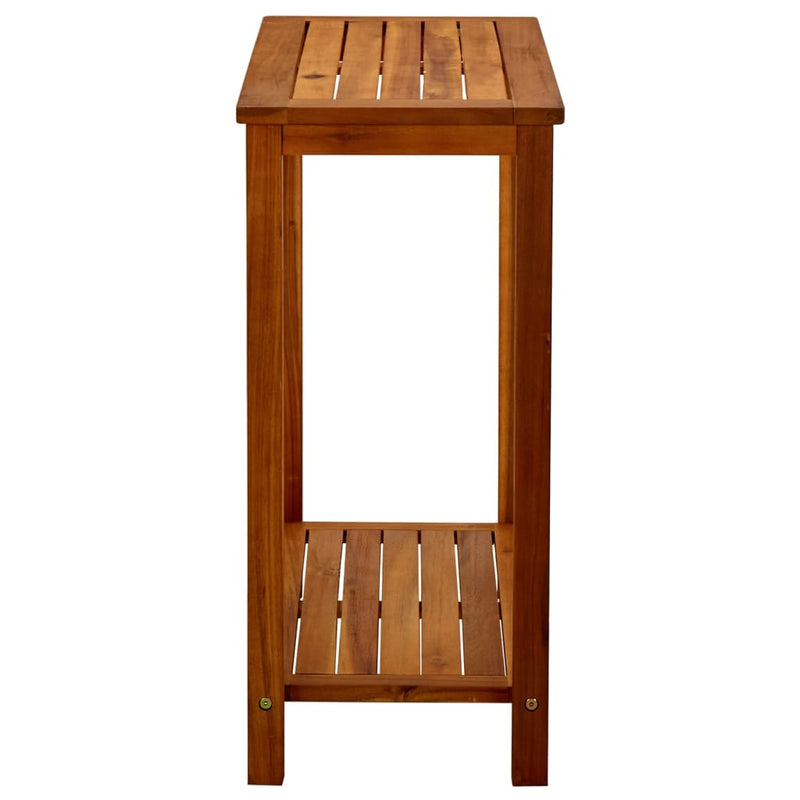 vidaXL Garden Console Table 80x35x75 cm Solid Acacia Wood