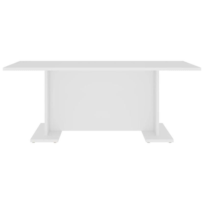 vidaXL Coffee Table White 103.5x60x40 cm Engineered Wood