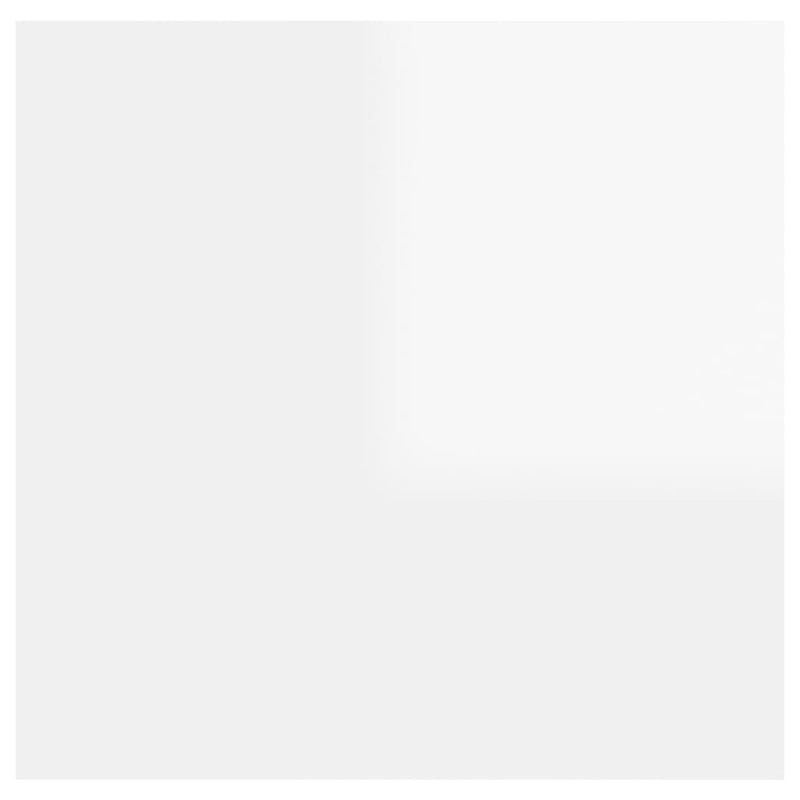 vidaXL Bedside Cabinet High Gloss White 30.5x30x30 cm Engineered Wood