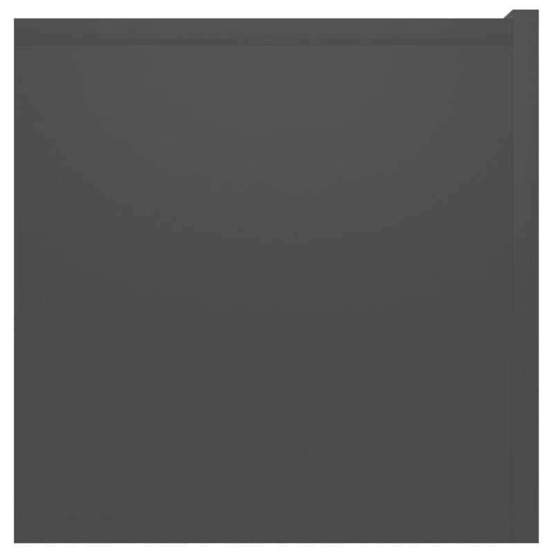 vidaXL Hanging TV Cabinet Grey 60x30x30 cm