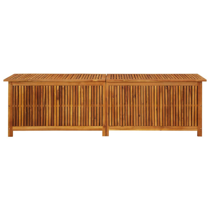 vidaXL Garden Storage Box 200x50x58 cm Solid Wood Acacia
