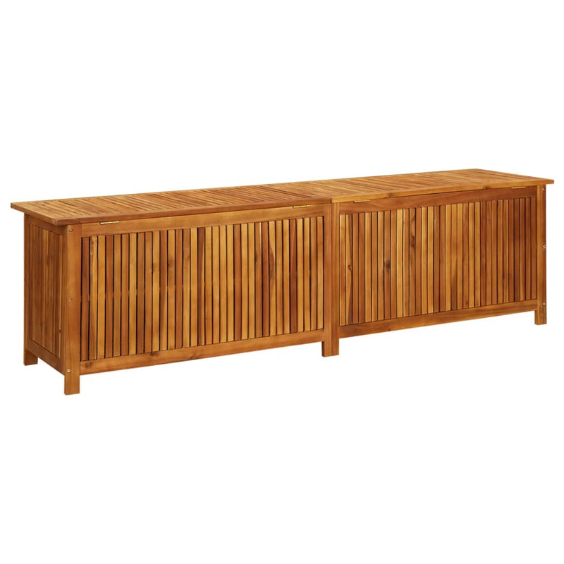 vidaXL Garden Storage Box 200x50x58 cm Solid Wood Acacia