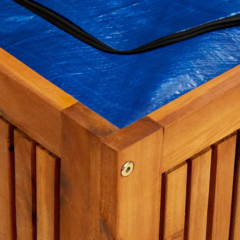 vidaXL Garden Storage Box 200x50x58 cm Solid Wood Acacia