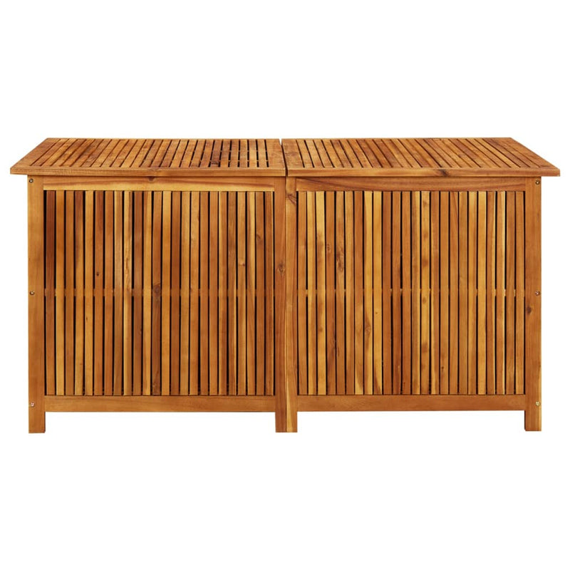 vidaXL Garden Storage Box 150x80x75 cm Solid Wood Acacia