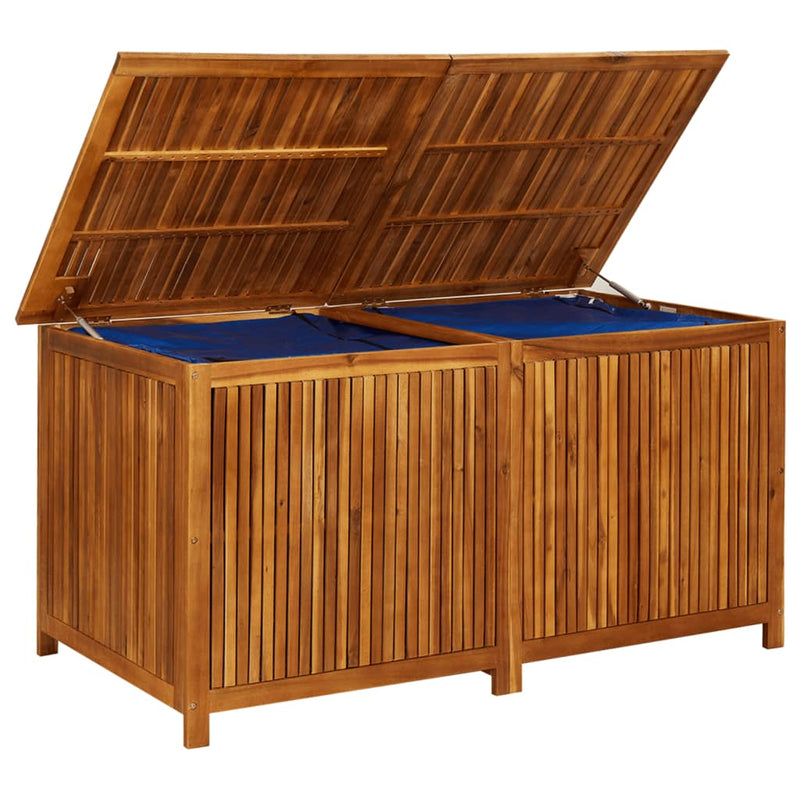 vidaXL Garden Storage Box 150x80x75 cm Solid Wood Acacia