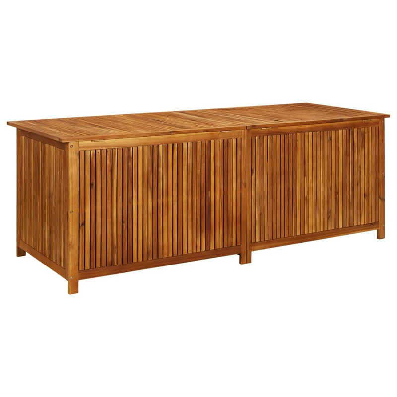 vidaXL Garden Storage Box 200x80x75 cm Solid Wood Acacia