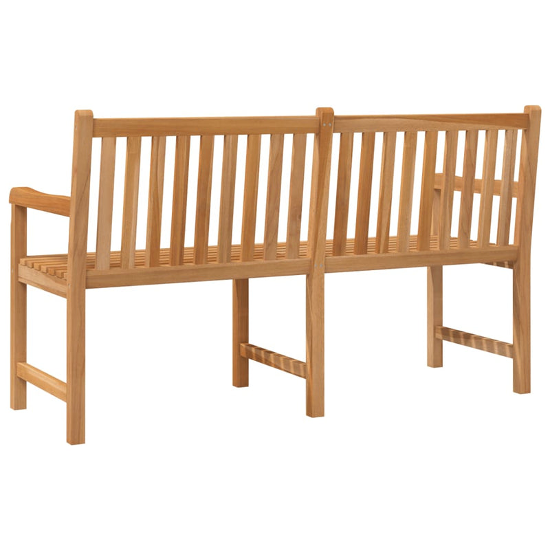 vidaXL Garden Bench 150 cm Solid Teak Wood