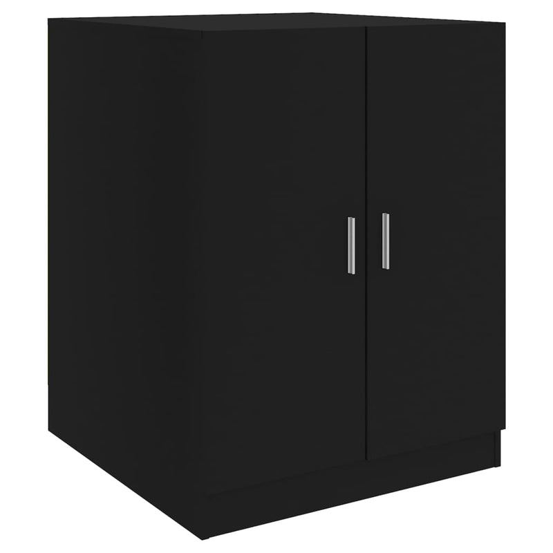 vidaXL Washing Machine Cabinet Black 71x71.5x91.5 cm