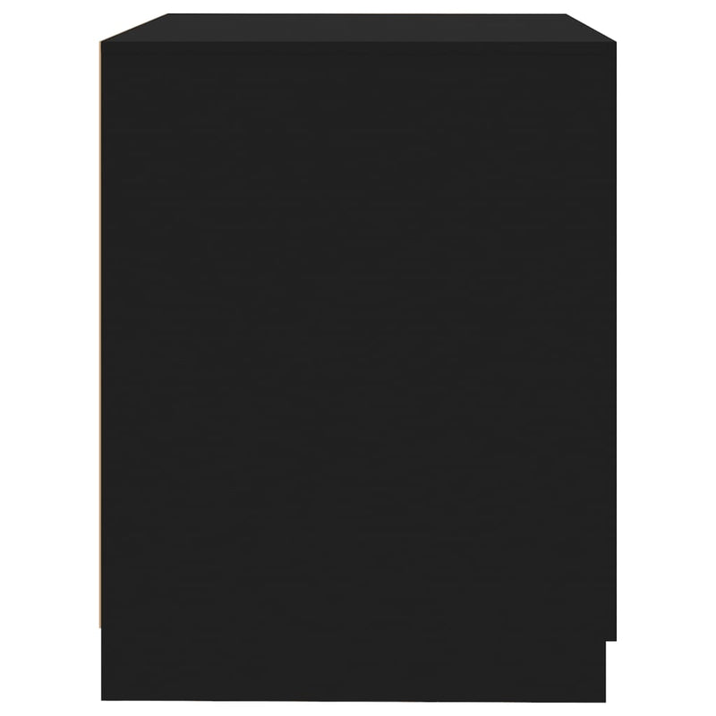vidaXL Washing Machine Cabinet Black 71x71.5x91.5 cm