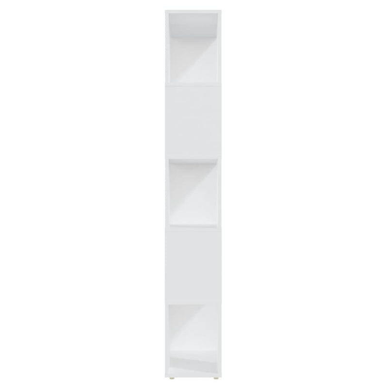 vidaXL Book Cabinet Room Divider White 60x24x155 cm Engineered Wood