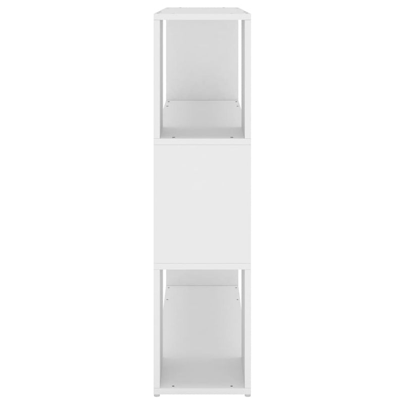 vidaXL Book Cabinet Room Divider White 100x24x94 cm