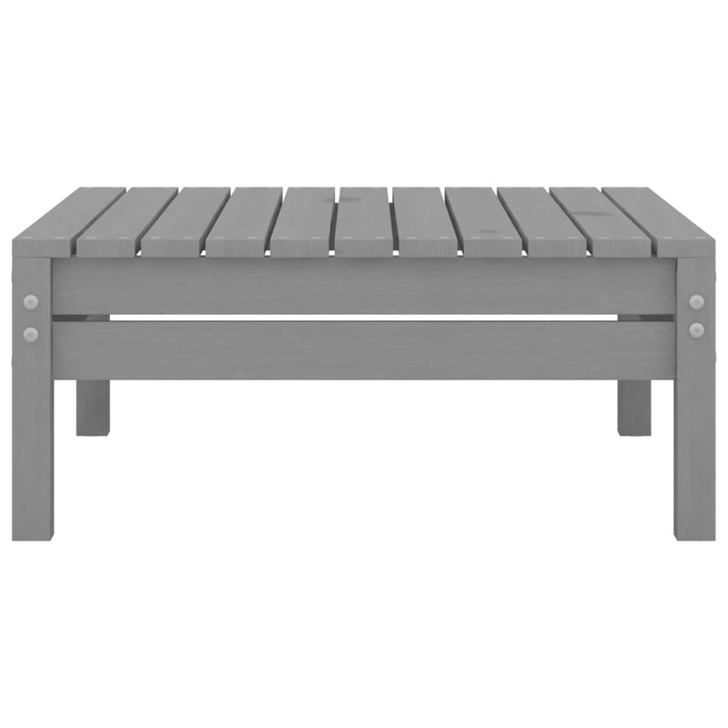 vidaXL 3 Piece Garden Lounge Set Solid Pinewood Grey