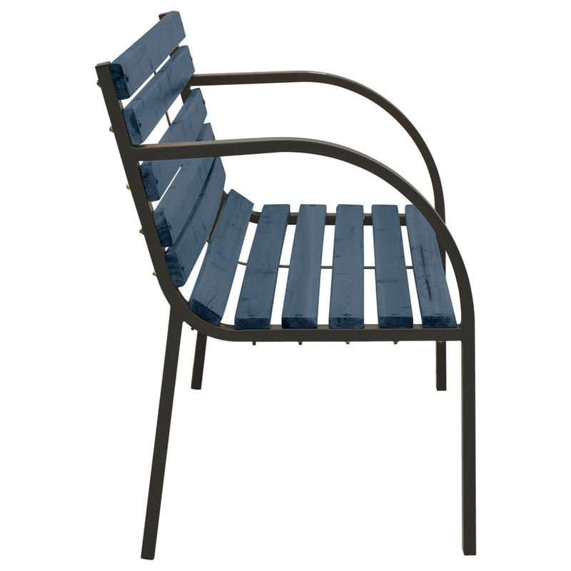 vidaXL Children Garden Bench 81 cm Solid Wood Chinese Fir Grey