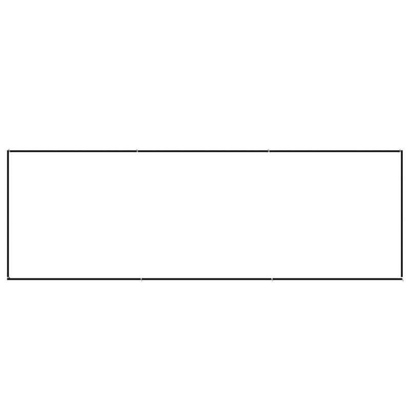 vidaXL Dog Kennel Black 3 m² Steel