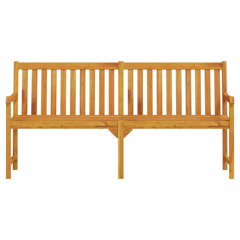 vidaXL Garden Bench 180 cm Solid Acacia Wood