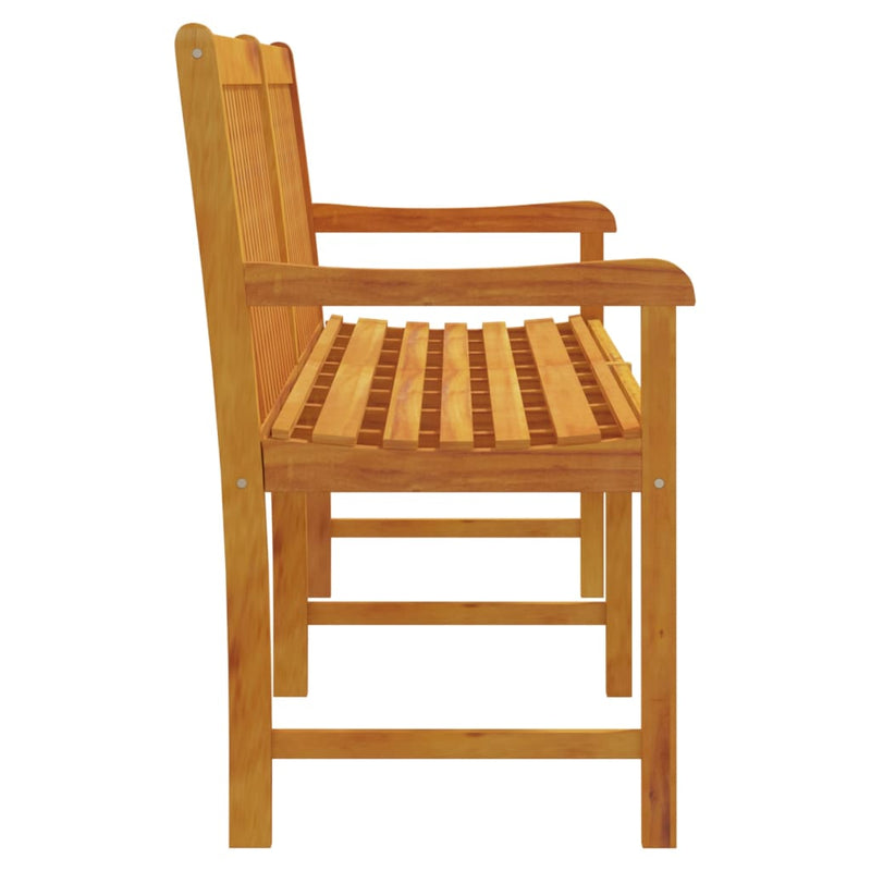vidaXL Garden Bench 219 cm Solid Acacia Wood