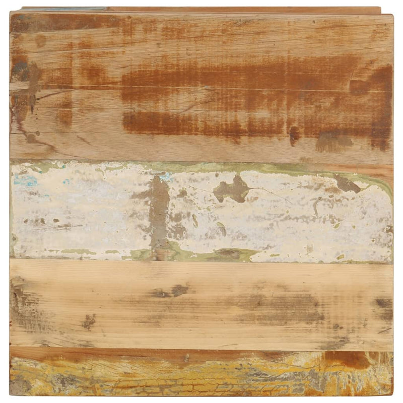 vidaXL Coffee Table 45x45x40 cm Solid Wood Reclaimed