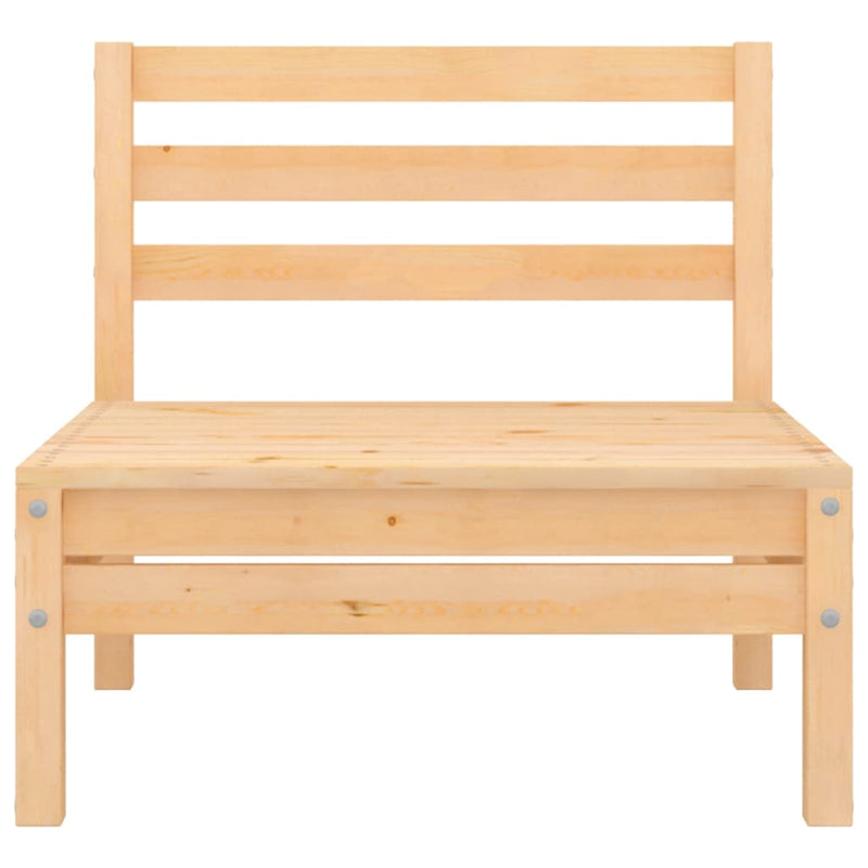 vidaXL 3 Piece Garden Lounge Set Solid Wood Pine