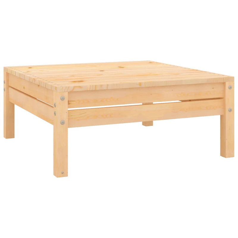 vidaXL 3 Piece Garden Lounge Set Solid Wood Pine