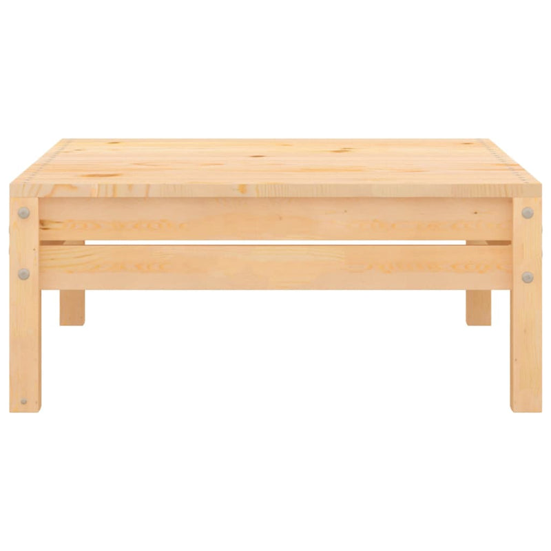 vidaXL 3 Piece Garden Lounge Set Solid Wood Pine