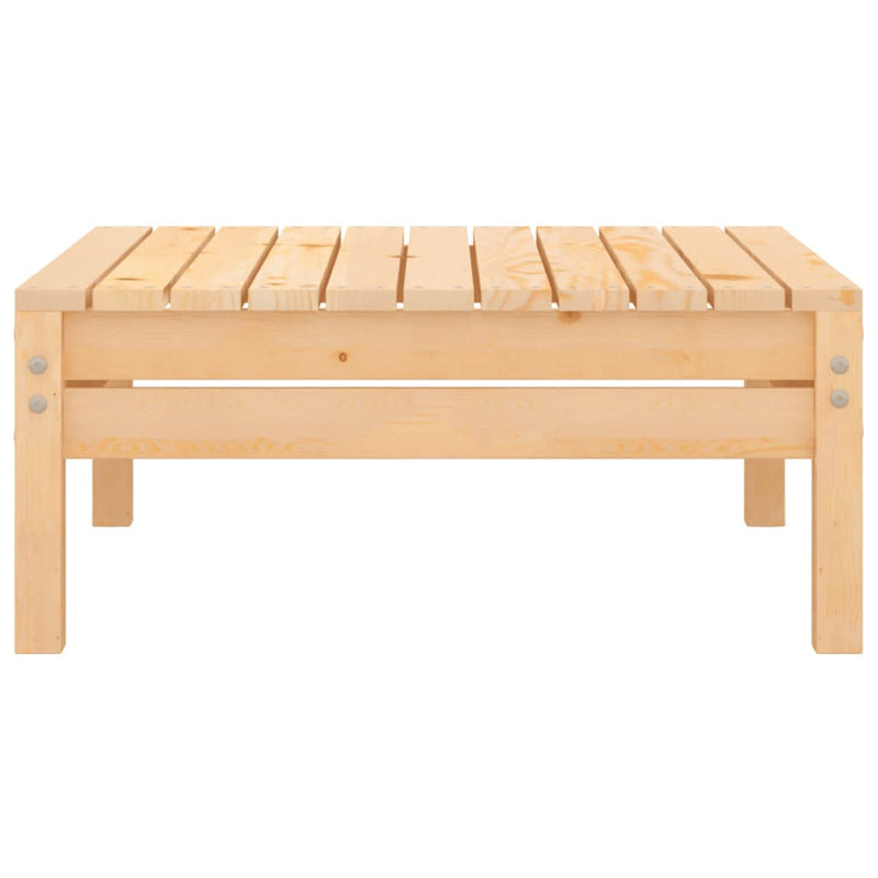 vidaXL 3 Piece Garden Lounge Set Solid Wood Pine