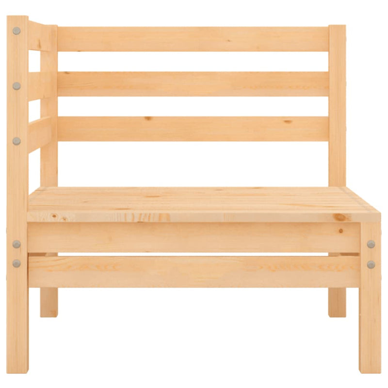 vidaXL 4 Piece Garden Lounge Set Solid Wood Pine
