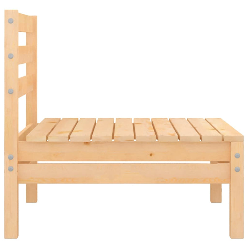 vidaXL 4 Piece Garden Lounge Set Solid Wood Pine